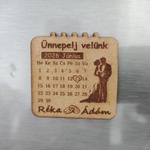 Esküvői meghívó - Dátum emlékeztető - esküvő - meghívó & kártya - meghívó - Meska.hu