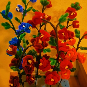 Zsenília virág 1db, Otthon & Életmód, Dekoráció, Virágdísz és tartó, Csokor & Virágdísz, Virágkötés, MESKA