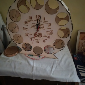 Sörtartó óra - otthon & életmód - konyhafelszerelés, tálalás - italos kellékek - sörtartó - Meska.hu