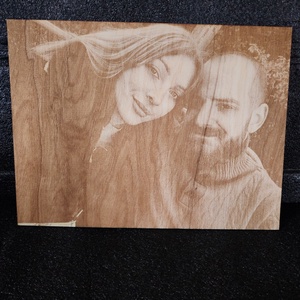 Gravírozott kép - Meska.hu