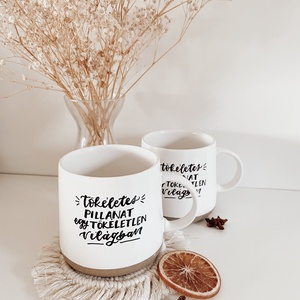 Egyedi feliratú kávés bögre - otthon & életmód - konyhafelszerelés, tálalás - tálalás - bögre & csésze - Meska.hu