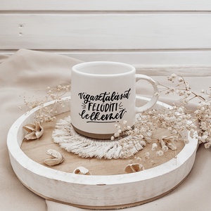 Egyedi feliratú kávés bögre - otthon & életmód - konyhafelszerelés, tálalás - tálalás - bögre & csésze - Meska.hu