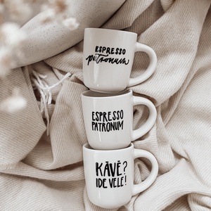 Egyedi feliratú kávés csésze - fehér, Otthon & Életmód, Konyhafelszerelés, tálalás, Tálalás, Bögre & Csésze, Fotó, grafika, rajz, illusztráció, MESKA