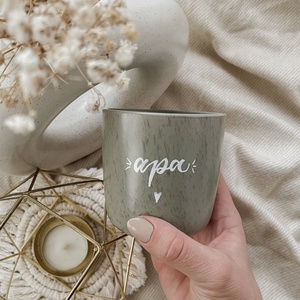 Egyedi feliratú kávés bögrepohár - zöld, Otthon & Életmód, Konyhafelszerelés, tálalás, Tálalás, Bögre & Csésze, Fotó, grafika, rajz, illusztráció, MESKA