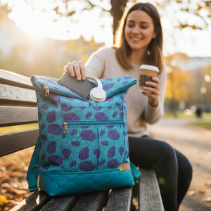 Színes vízhatlan hátizsák S - Meska.hu