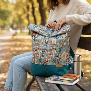 Mintás vízhatlan hátizsák , Táska & Tok, Laptoptáska, laptop hátizsák, , MESKA