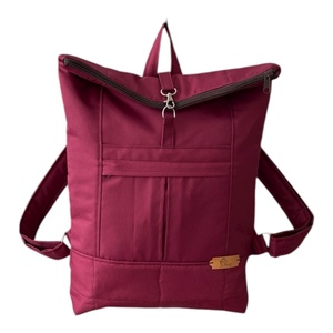 #HME5 Blaur málna vízhatlan rolltop hátizsák  - táska & tok - laptoptáska, laptop hátizsák - Meska.hu