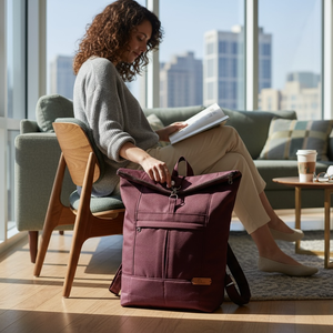 #HME6 Blaur szeder vízhatlan rolltop hátizsák , Táska & Tok, Laptoptáska, laptop hátizsák, , MESKA