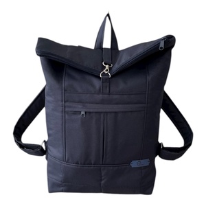 #HME8 Blaur sötétkék vízhatlan rolltop hátizsák  - táska & tok - laptoptáska, laptop hátizsák - Meska.hu