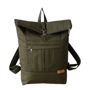 #HME14 Blaur zöld  vízhatlan rolltop hátizsák  - táska & tok - laptoptáska, laptop hátizsák - Meska.hu