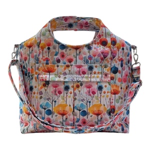 TV5 Blaur tarkarét virág mintás válltáska / kézitáska #TV2 - táska & tok - kézitáska & válltáska - válltáska - Meska.hu