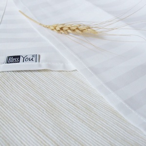 Hófehér DAMASZT szalvéta - 2 db, 100% pamut - otthon & életmód - konyhafelszerelés, tálalás - konyhai textil - szalvéta - Meska.hu