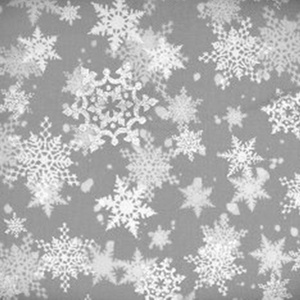 Ezüst hópelyhes elegáns szájmaszk - hópehely minta - ruha & divat - maszk, arcmaszk - női - Meska.hu