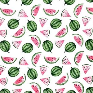 Dinnye mintás textilzsebkendő nyaralásra - zöld, dinnyés - szépségápolás - textil zsebkendő - Meska.hu