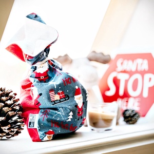 Adventi kalendárium férfiaknak, karácsonyi dekoráció bézs és fekete színben - karácsony - karácsonyi lakásdekoráció - karácsonyi fénydekoráció - Meska.hu