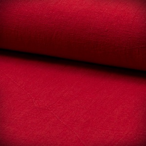 Lenvászon szalvéta, piros - 40 cm, 2 db / pár - otthon & életmód - konyhafelszerelés, tálalás - konyhai textil - szalvéta - Meska.hu