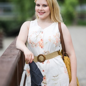 Női textilzsebkendő - arany bogaras, pamut - 20 cm kis méret, 3 db / szett - szépségápolás - textil zsebkendő - Meska.hu