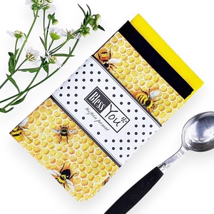 Bees méhes textilzsebkendő - méhecskés, Szépségápolás, Textil zsebkendő, Varrás, MESKA