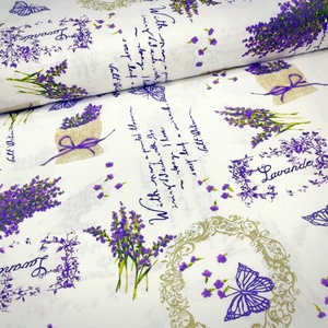 Pillangós levendulás textil szalvéta - 2 db - otthon & életmód - konyhafelszerelés, tálalás - konyhai textil - szalvéta - Meska.hu