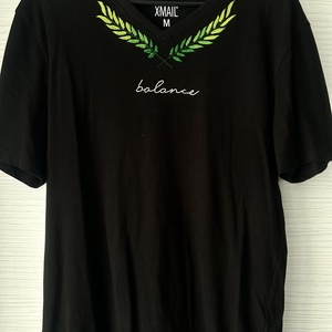 Green Leaf Balance férfi póló - Meska.hu