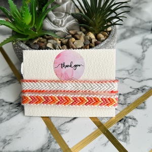 Kézműves csomózott karkötő, Ékszer, Karkötő, Fonott karkötő, Csomózás, MESKA