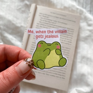 Me, when the villain gets jealous - matrica, Otthon & Életmód, Papír, írószer, Matrica, matrica csomag, Fotó, grafika, rajz, illusztráció, MESKA