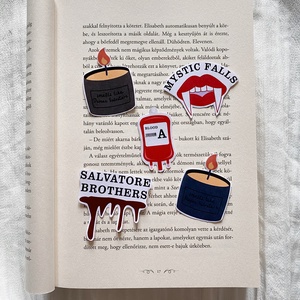 Vámpír Naplók - matrica csomag, Otthon & Életmód, Papír, írószer, Matrica, matrica csomag, Fotó, grafika, rajz, illusztráció, Egyedi tervezésű, Vámpír Naplók matrica csomag. 
Választható Damon vagy Stefan gyertya (matrica)
Kb..., MESKA