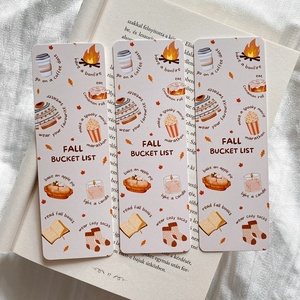 Fall bucket list - könyvjelző, Könyv & Zene, Könyvjelző, Fotó, grafika, rajz, illusztráció, MESKA