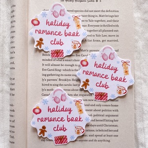 Holiday romance book club - matrica, Otthon & Életmód, Papír, írószer, Matrica, matrica csomag, Fotó, grafika, rajz, illusztráció, MESKA