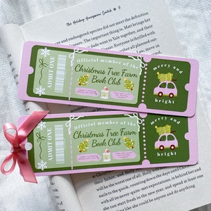 Christmas Tree Farm - könyvjelző - Meska.hu