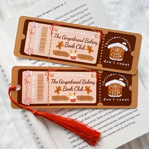 The Gingerbread Bakery - könyvjelző - Meska.hu