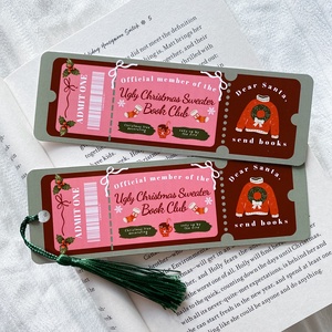 Ugly Christmas Sweater - könyvjelző, Könyv & Zene, Könyvjelző, Fotó, grafika, rajz, illusztráció, MESKA