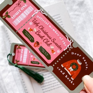 Ugly Christmas Sweater - könyvjelző - könyv & zene - könyvjelző - Meska.hu