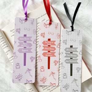 I can't choose just one - könyvjelző, Könyv & Zene, Könyvjelző, Fotó, grafika, rajz, illusztráció, MESKA