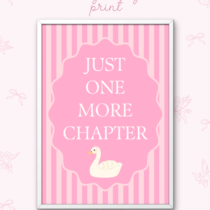 Just one more chapter - print, Otthon & Életmód, Dekoráció, Kép & Falikép, Poszter, Fotó, grafika, rajz, illusztráció, MESKA
