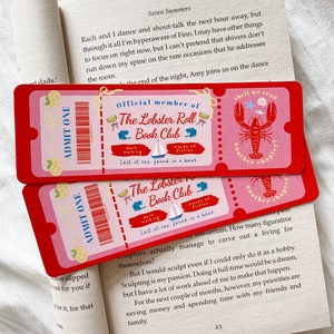 The Lobster Roll - Book Club - könyvjelző - Meska.hu