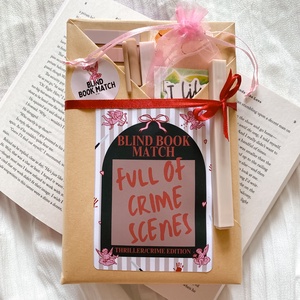 Blind date  with a book (thriller/krimi) - könyves zsákbamacska - Meska.hu