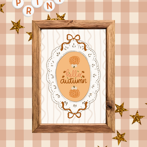 Hello autumn - print - Meska.hu