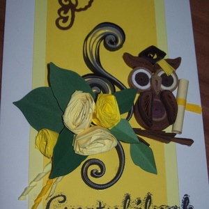 Pénzajándék átadó képeslap jogi diplomaosztóra 10x15 cm -  - Meska.hu