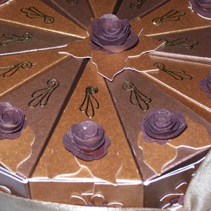 Party torta - csokoládé, mini -  - Meska.hu
