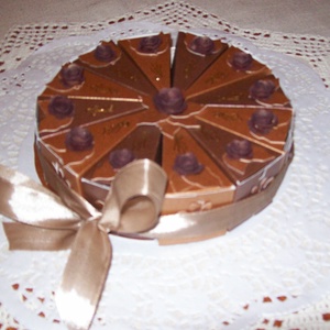 Party torta - csokoládé, mini -  - Meska.hu