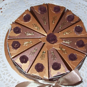 Party torta - csokoládé, mini -  - Meska.hu