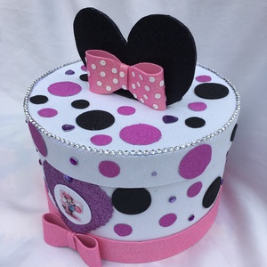 Minnie egeres torta kislányoknak - játék & sport - babalátogató ajándékcsomag - Meska.hu