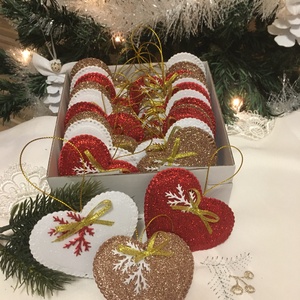 Mézeskalács szív- szettben - Meska.hu