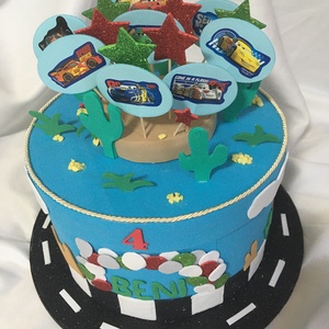 Verdák- születésnapi kínáló torta kisfiúknak - otthon & életmód - papír, írószer - ajándékozás kellékei - papírtorta - Meska.hu