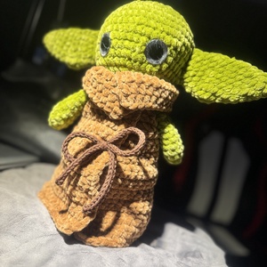Baby Yoda / Grogu - játék & sport - plüssállat & játékfigura - más figura - Meska.hu