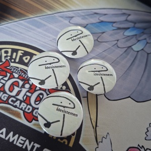 Ídesistenem kitűzők , Ékszer, Kitűző és Bross, Papírművészet, MESKA