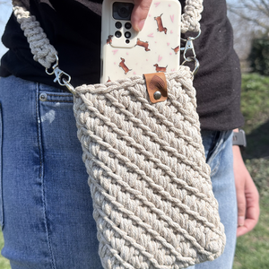 Bloom Case � horgolt telefontok vállpánttal, Táska & Tok, Pénztárca & Más tok, Telefontok, Horgolás, MESKA