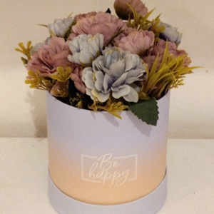 Színes Mosoly virágbox, Otthon & Életmód, Dekoráció, Virágdísz és tartó, Virágbox, Virágok, Mindenmás, MESKA