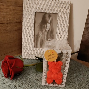 Maci illatgyertya díszdobozban - Meska.hu